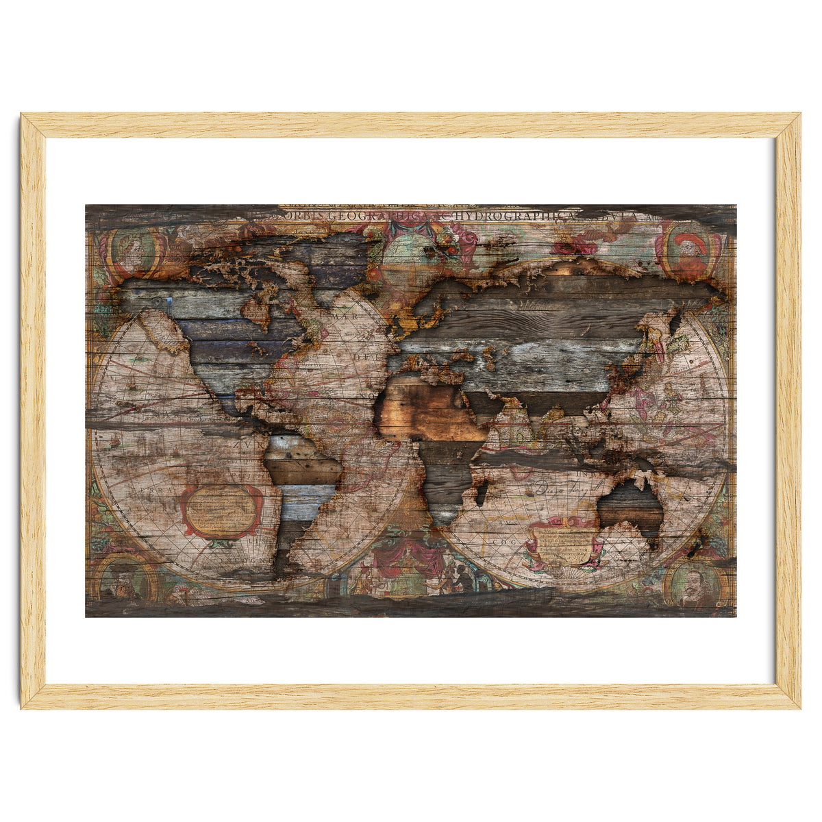 Reclaimed Map