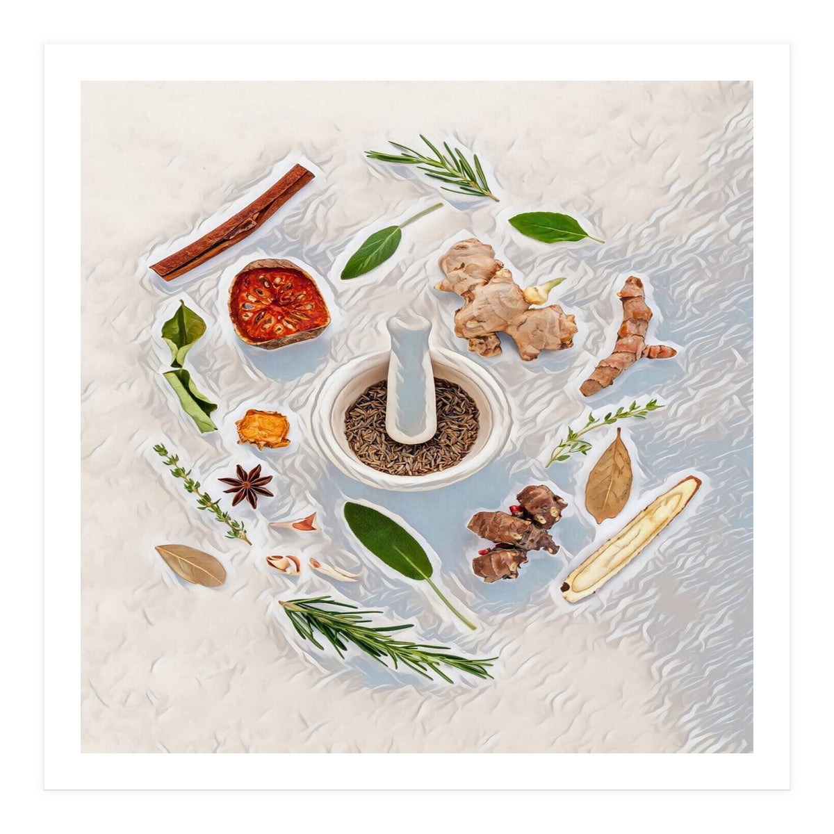 Healthy ingredients  (Print Only)