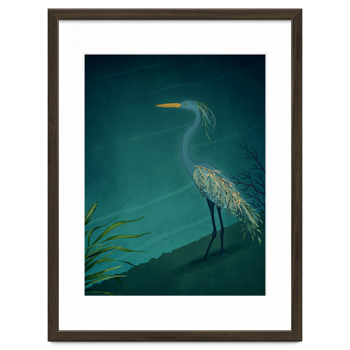 Camouflage:  The Crane