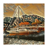 Art boats on Lake Garda, Italia (Print Only) thumbnail