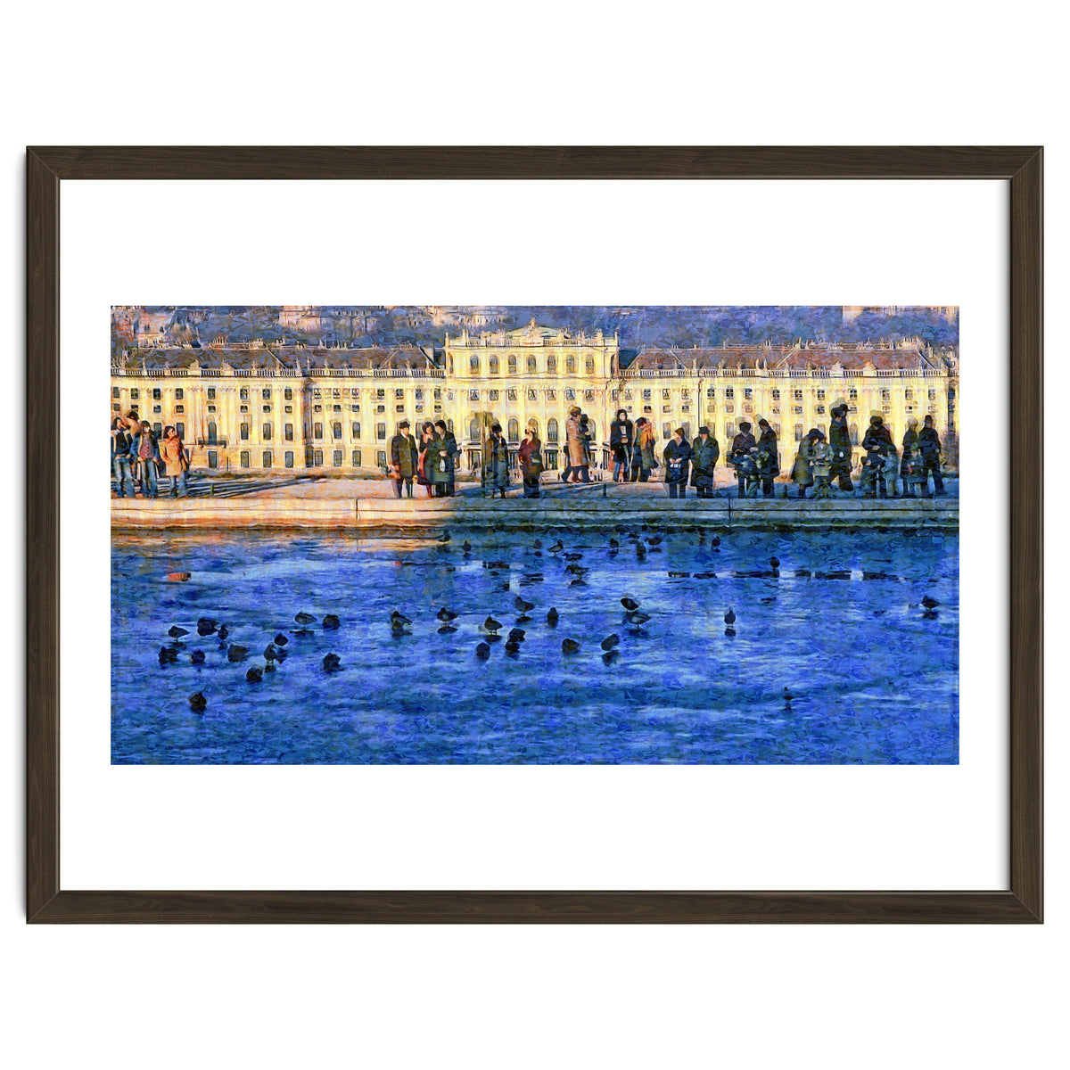 Winter's day at Schoenbrunn