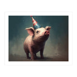 Pig At A Party (Print Only) thumbnail