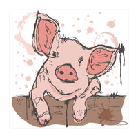 Pig sketch (Print Only)