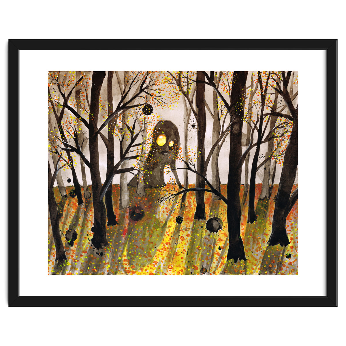 Monster in the woods