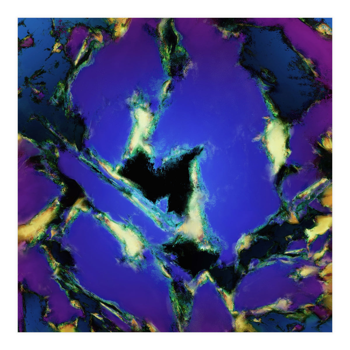 A Working Blue Engine (Print Only)