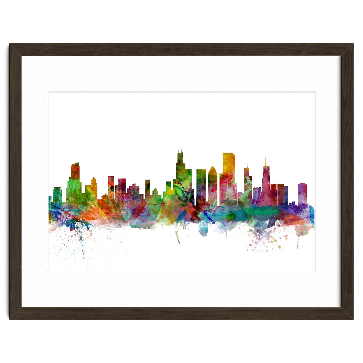 Chicago Illinois Skyline