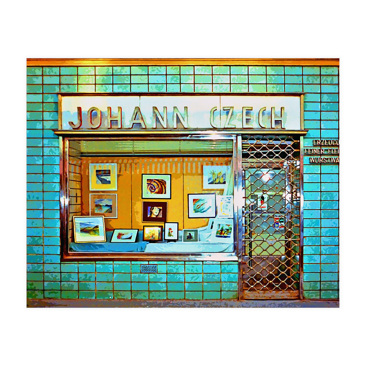 Butcher's gallery (Print Only)