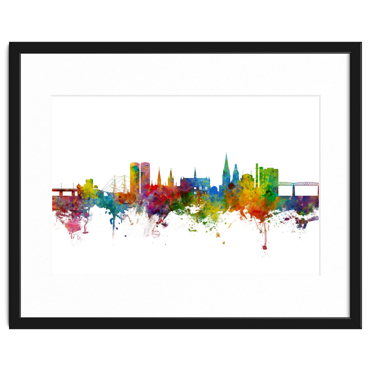 Dundee Scotland Skyline