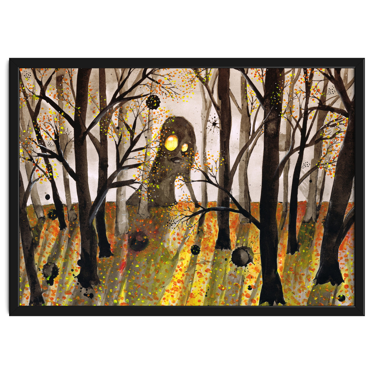 Monster in the woods