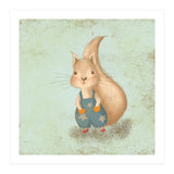 Woodland Nursery - Squirrel Illustration (Print Only) thumbnail