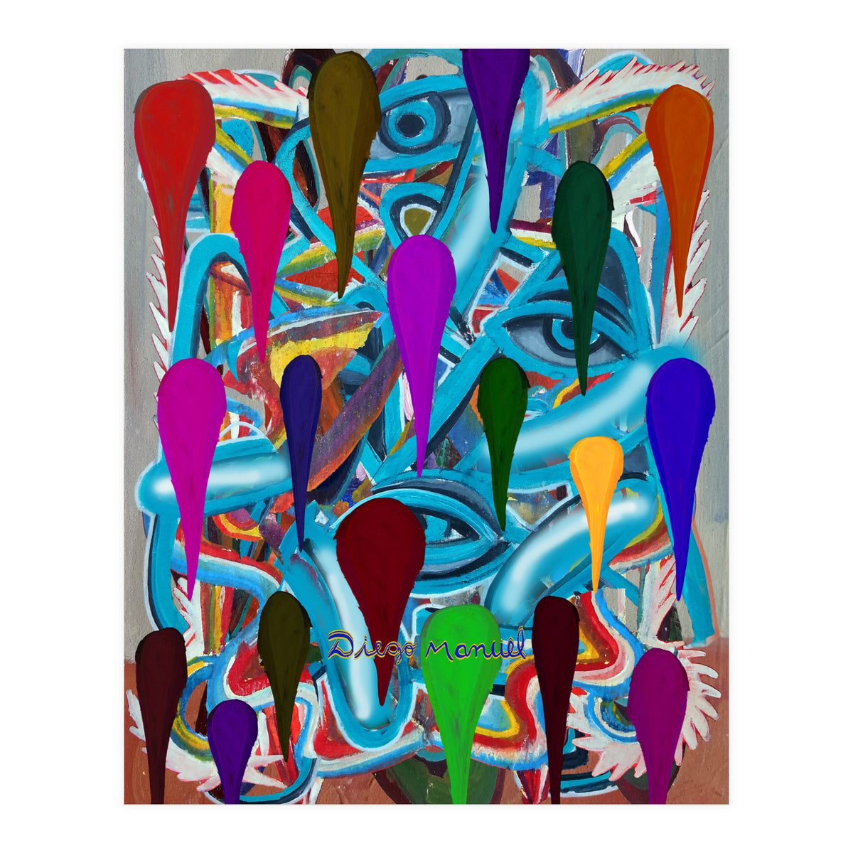 Graffiti Digital 2022 787 (Print Only)