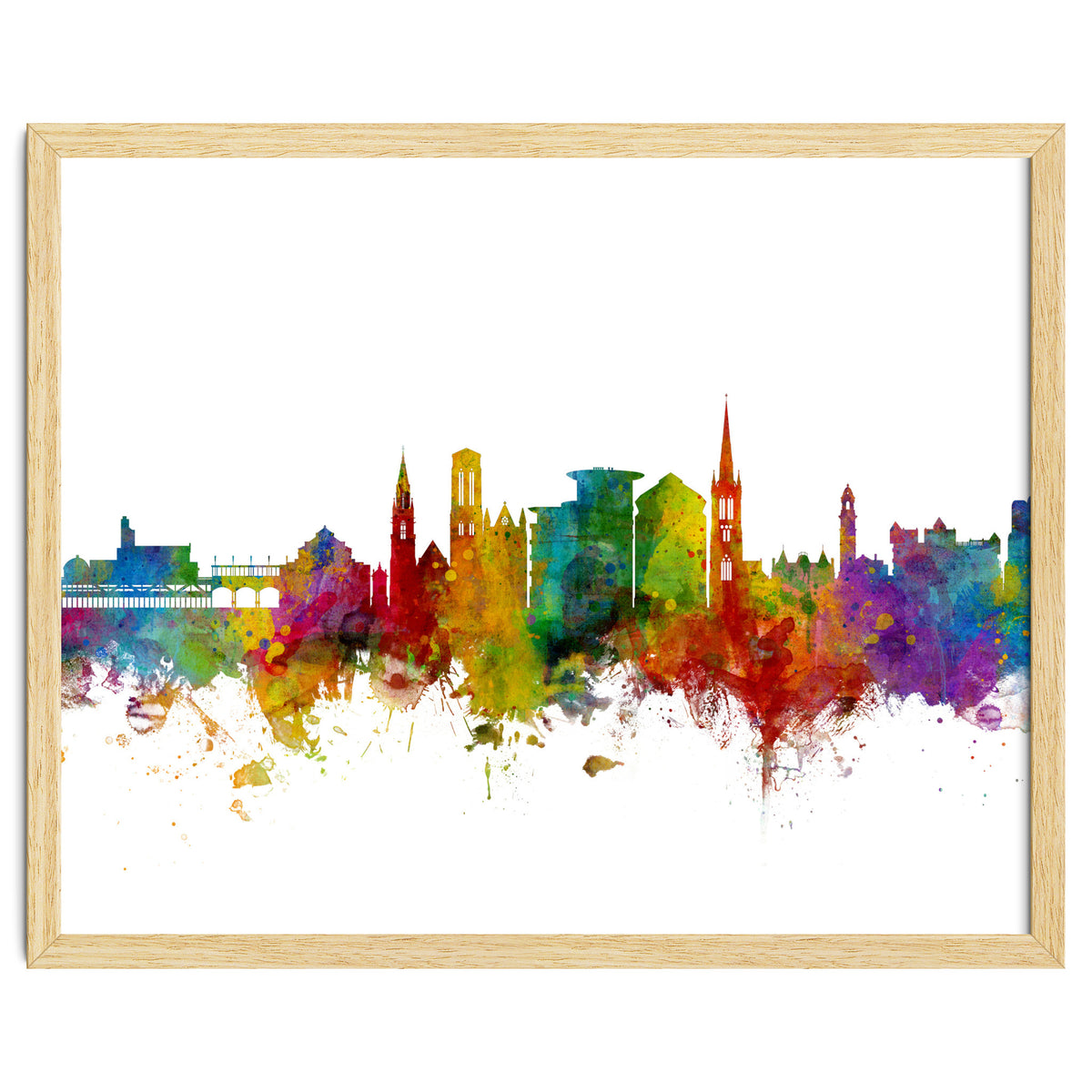 Bournemouth England Skyline