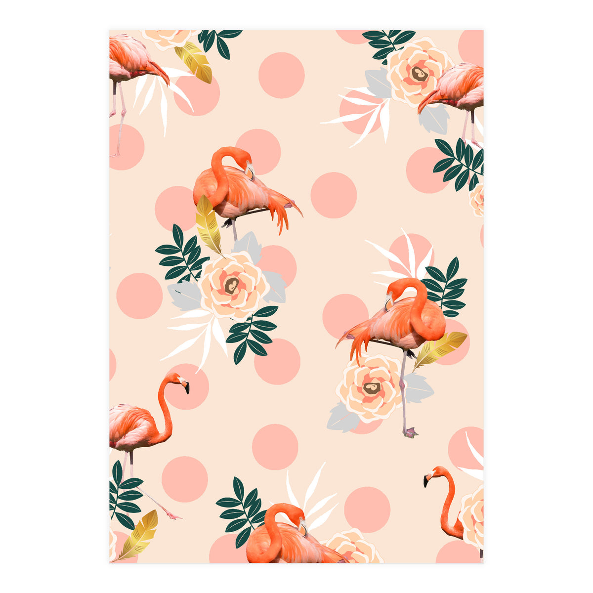 Flamingo Jazz (Print Only)