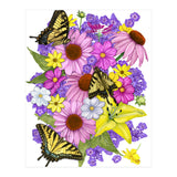 Corn Flowers and Swallowtails (Print Only) thumbnail