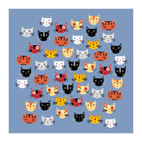 Multiple Cats (Print Only) thumbnail