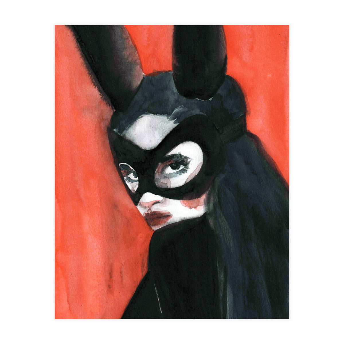 Orange Bunny (Print Only)