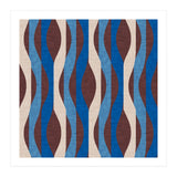 Mod Stripes Blue  (Print Only) thumbnail