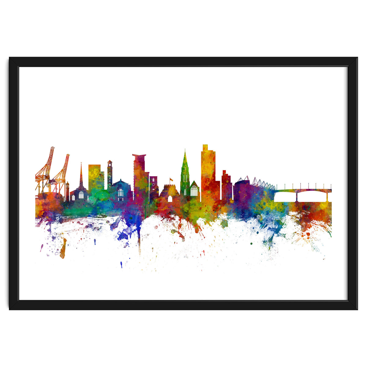 Southampton England Skyline