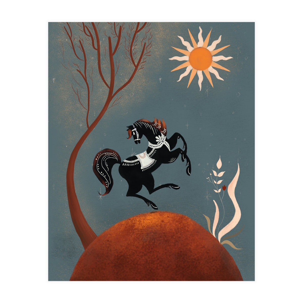 Folk Art Fairytale (Print Only)