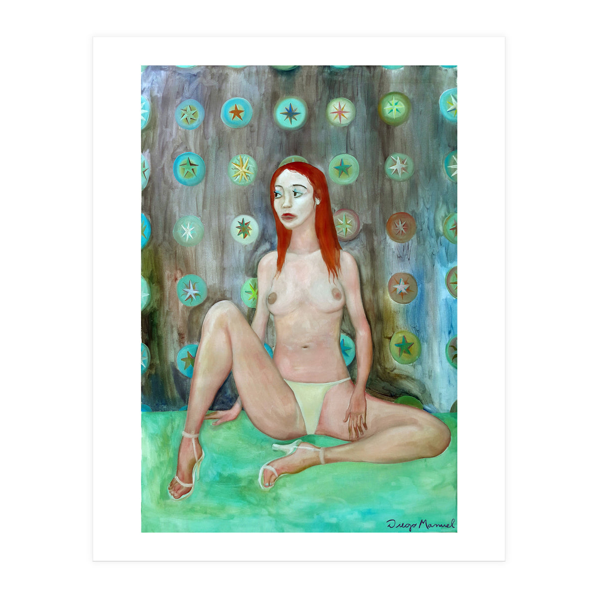 Retrato Con Estrellas (Print Only)