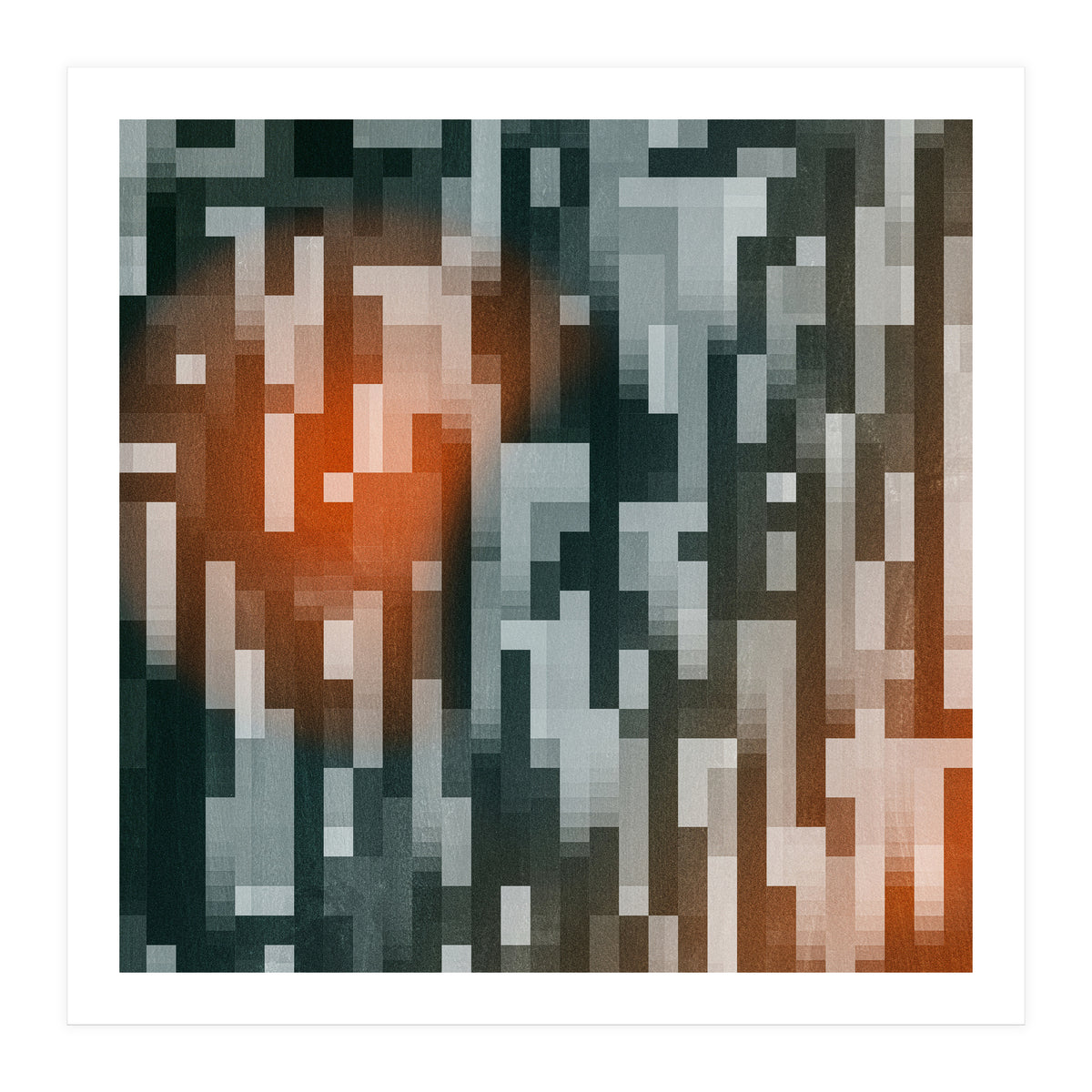 Pixel City #3 (Print Only)