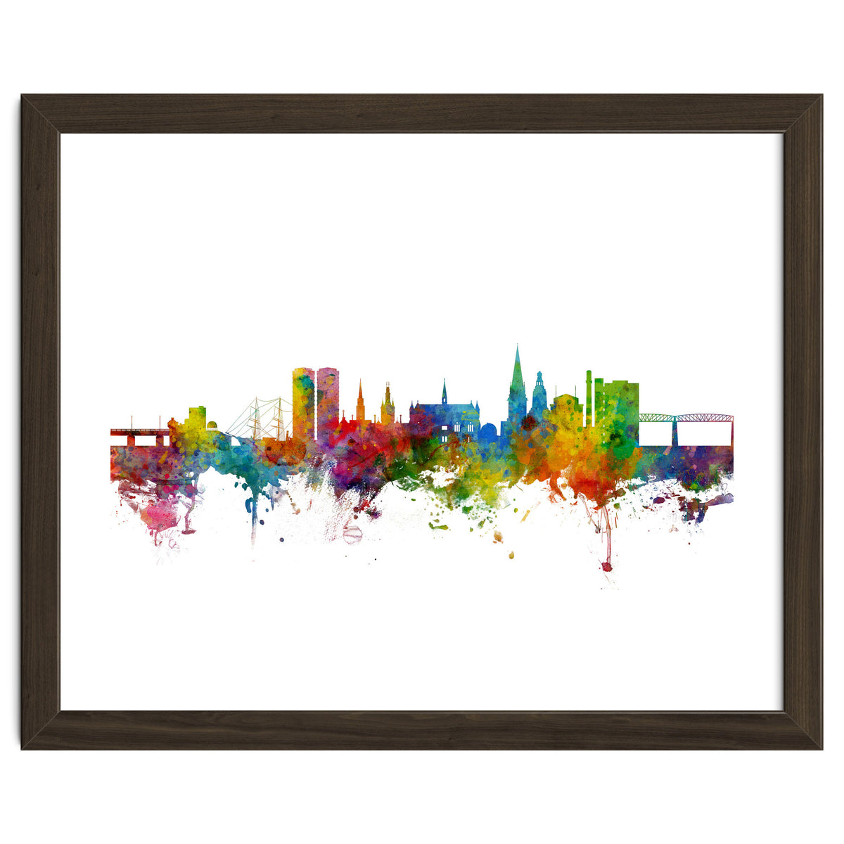 Dundee Scotland Skyline