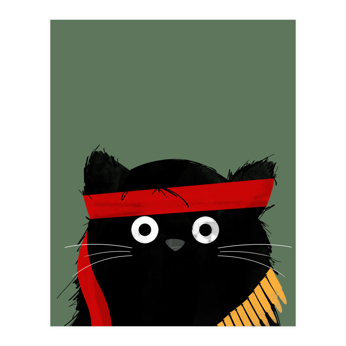 Doozal Cat Rambo (Print Only)