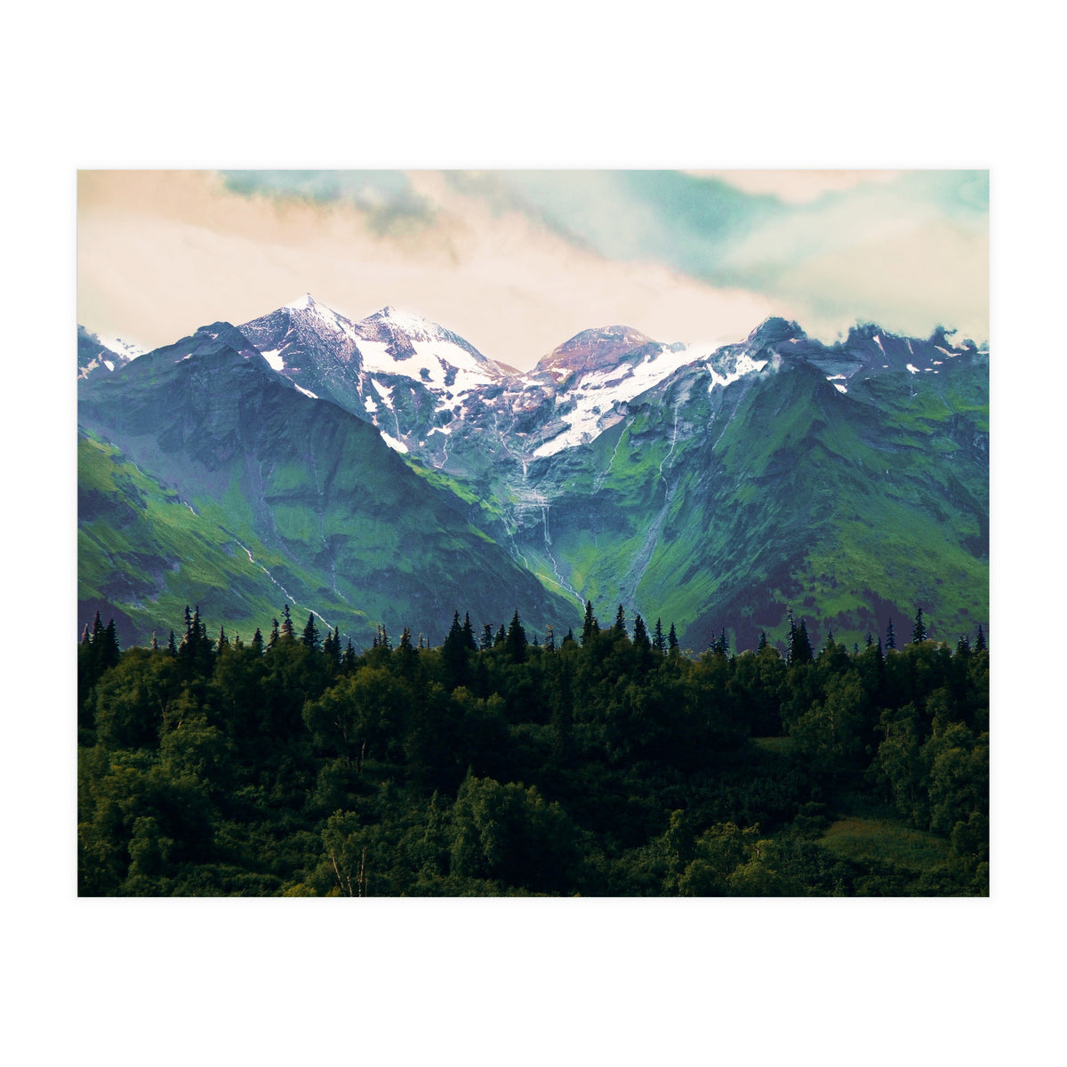 Escaping from woodland heights I (Print Only)