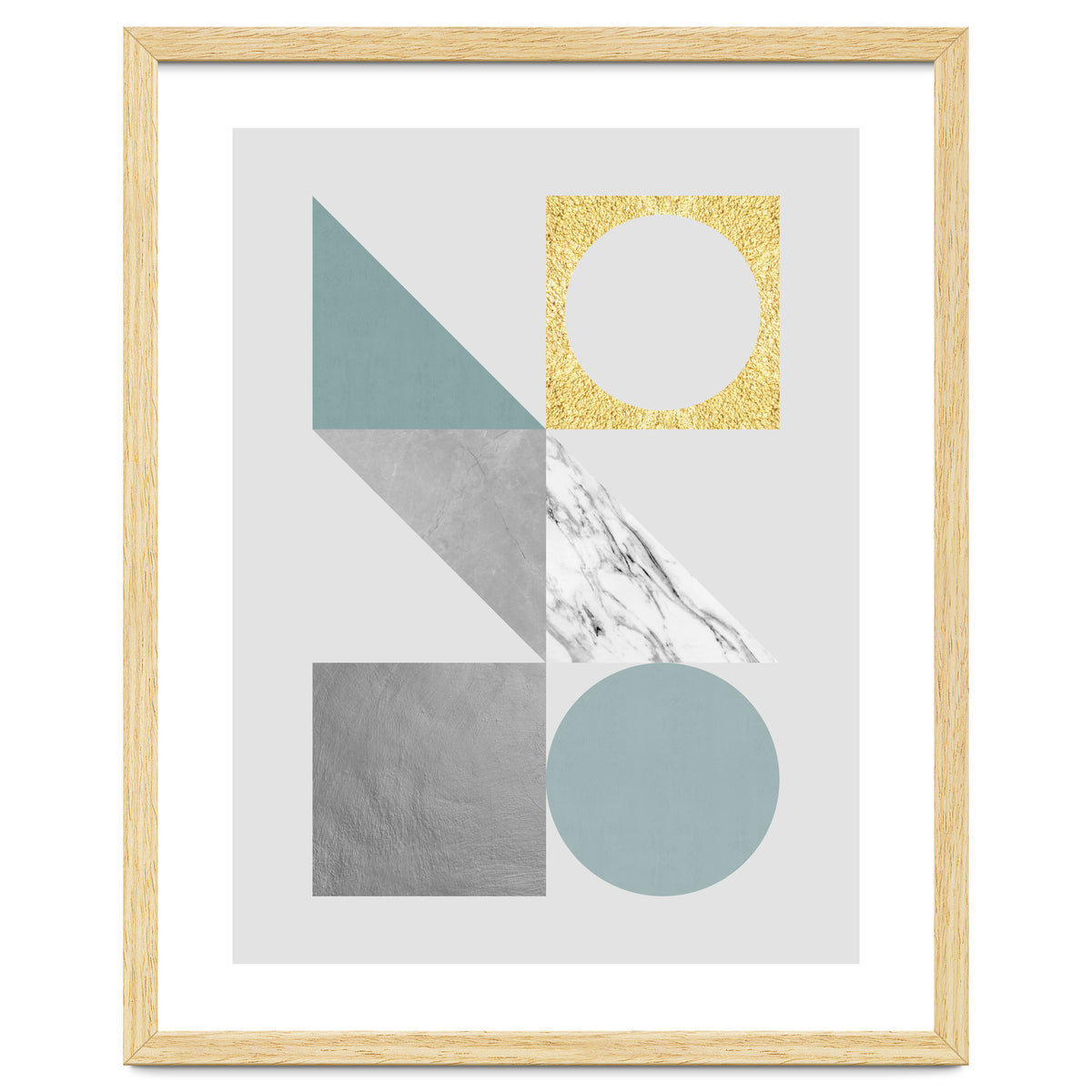 Marble and gold VIII