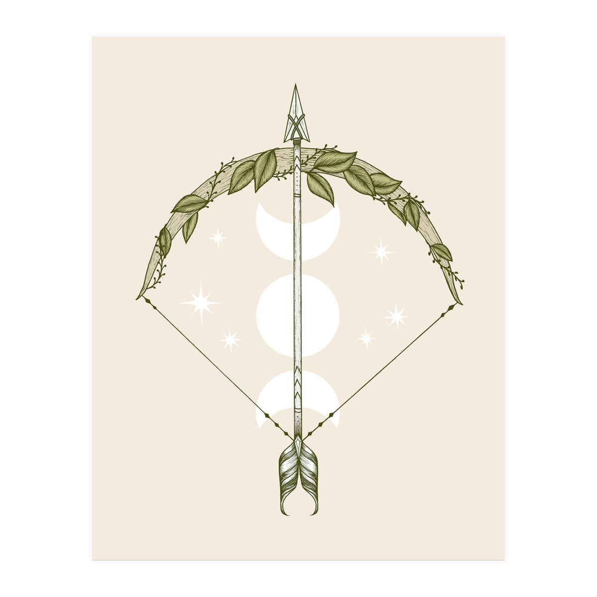 Bow And Arrow (Print Only)