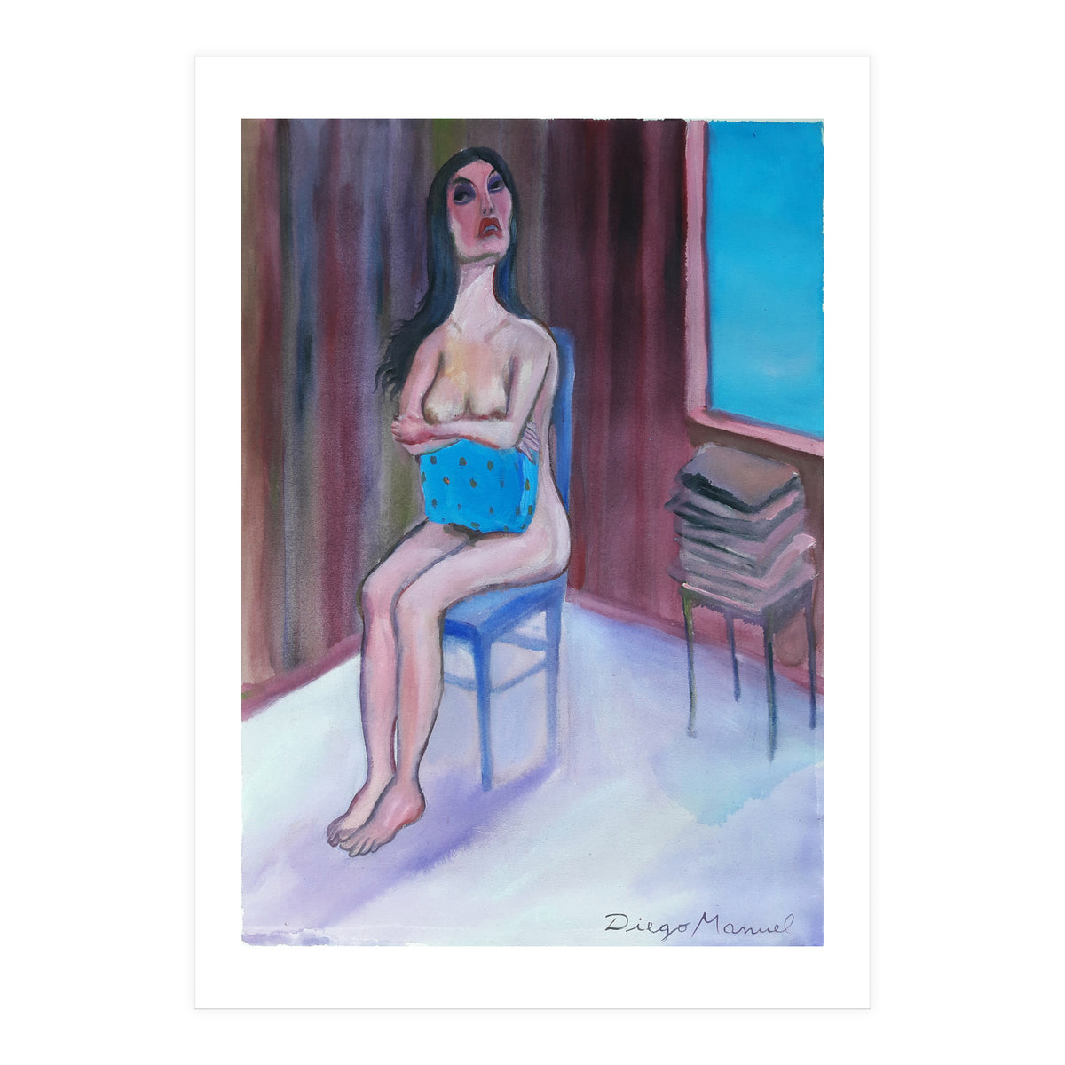 Chica Enojada (Print Only)