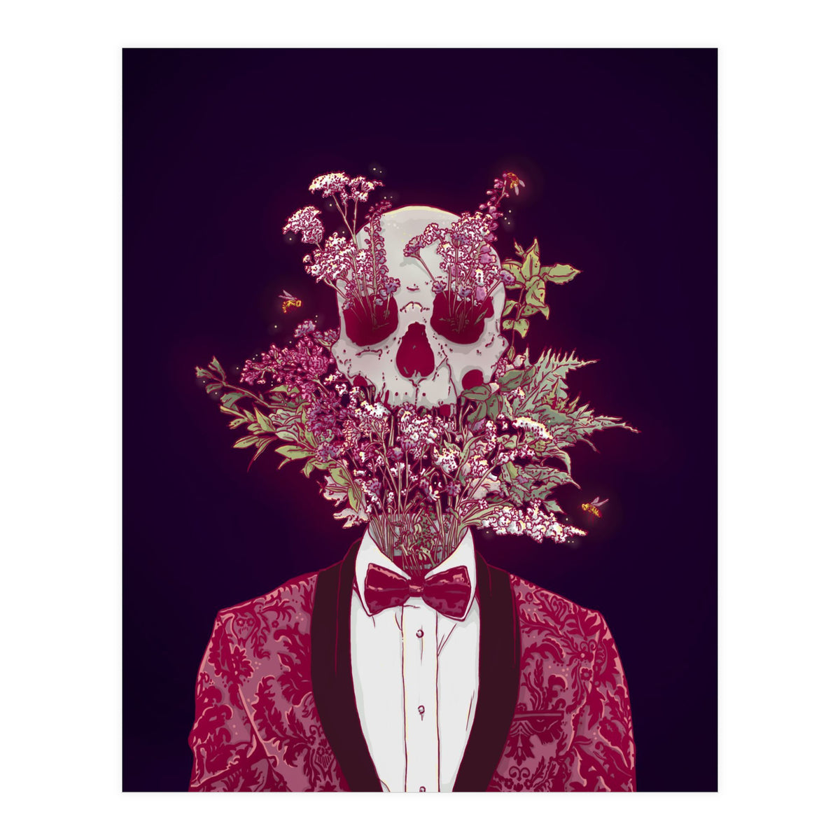 Skull Blossom (Print Only)