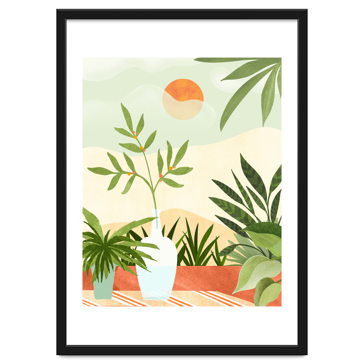 Bohemian Terrace Landscape