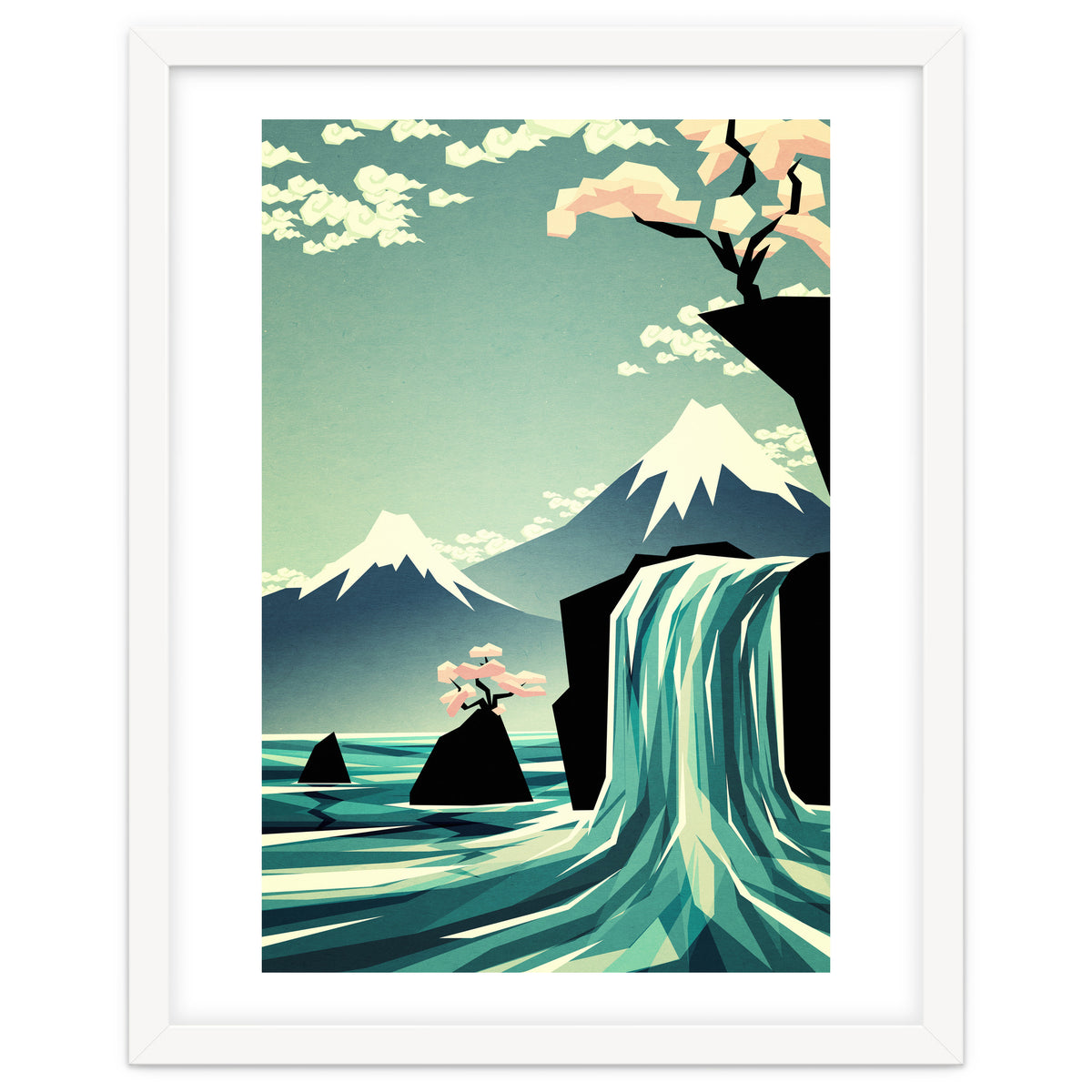 Waterfall Blossom Dream