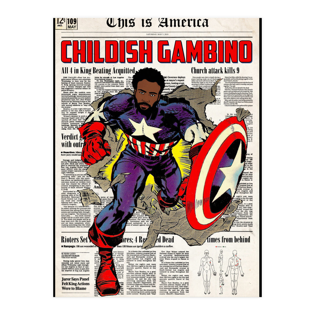 Dangerous Gambino (Print Only)