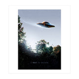I Want To Believe Displate (Print Only) thumbnail
