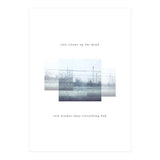 Rain washes away everything bad (Print Only) thumbnail