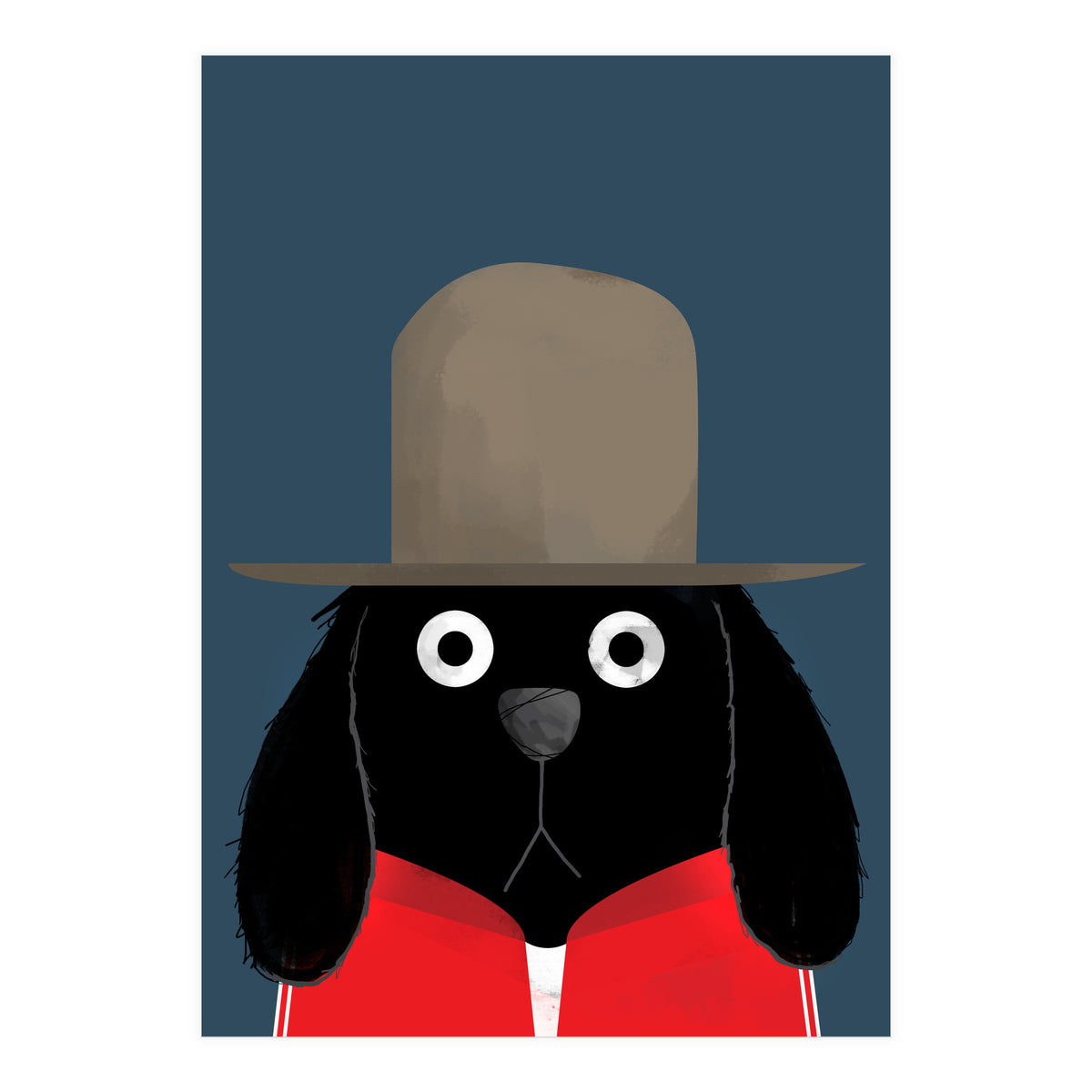 Doozal Dog Pharrell (Print Only)