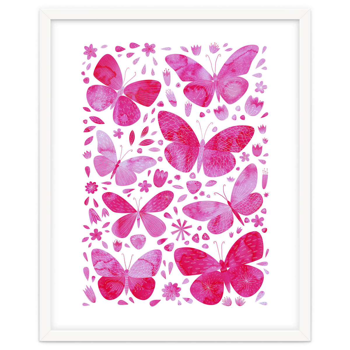 Pink Butterflies