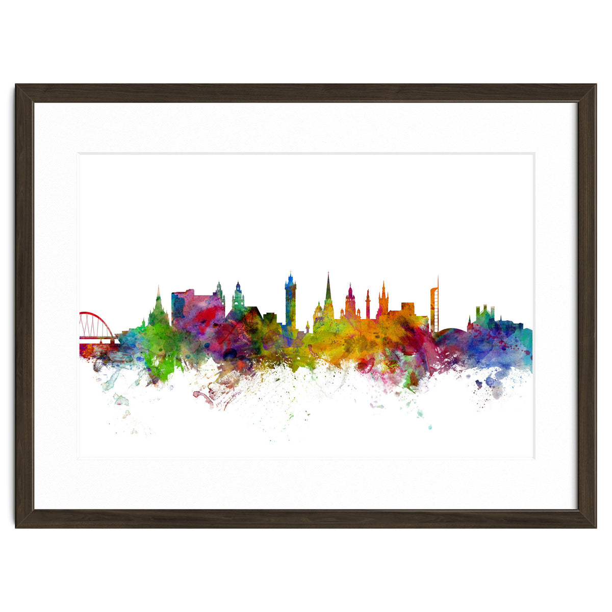 Glasgow Scotland Skyline