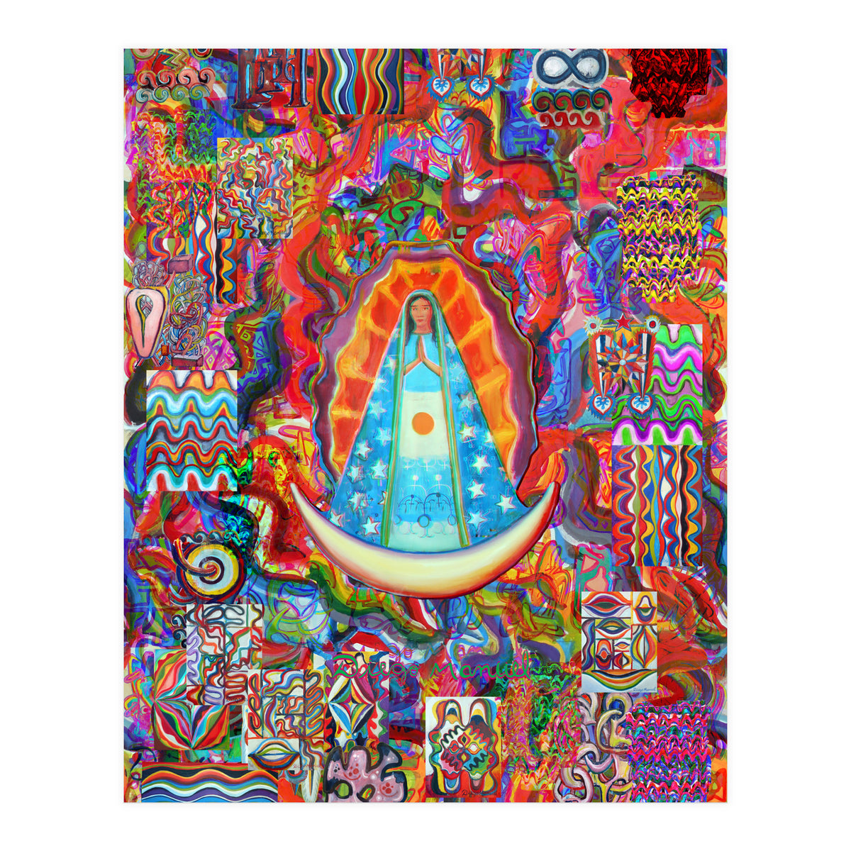 New Graffiti2022 Virgen De Lujan 5 (Print Only)