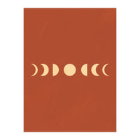 Lunar Eclipse Moon Phases III (Print Only)