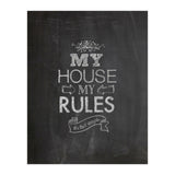 My House, My Rules (Print Only) thumbnail
