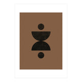Mid-Century Modern No.27 - Woodblock Print (Print Only) thumbnail