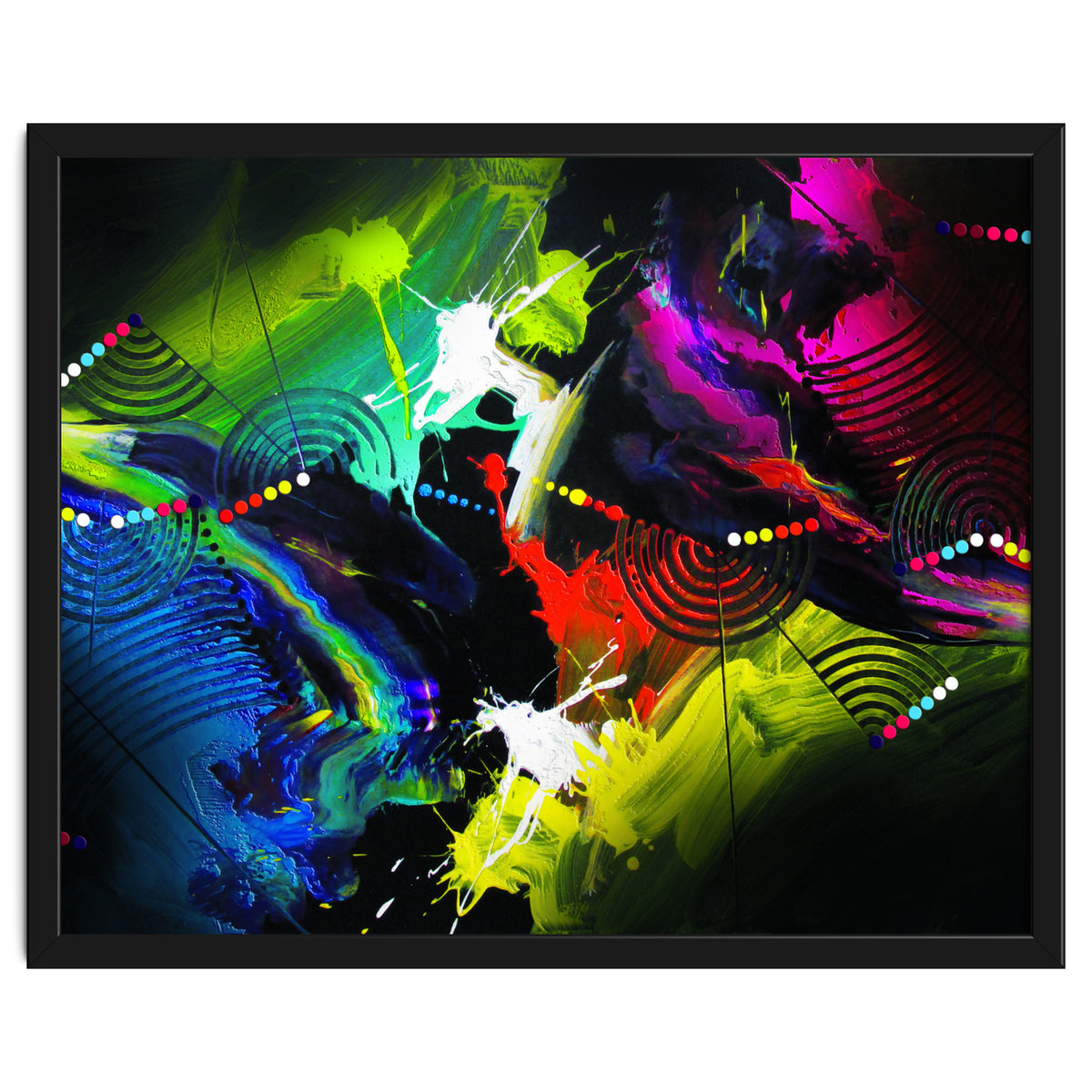 Abstract Art Britto - Qb291