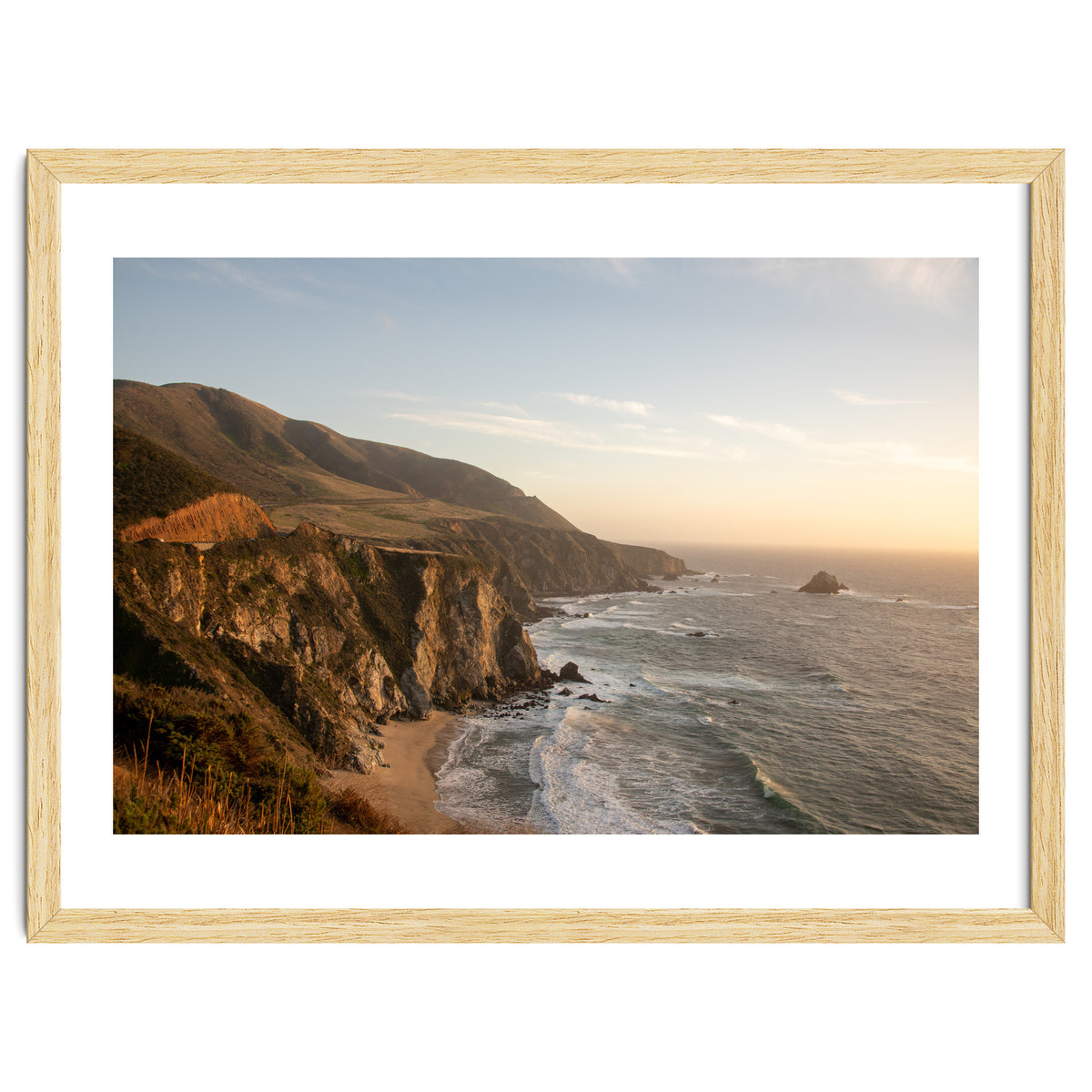 Big Sur Coastline Sunset