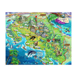 Costa Rica Map Illustration (Print Only) thumbnail