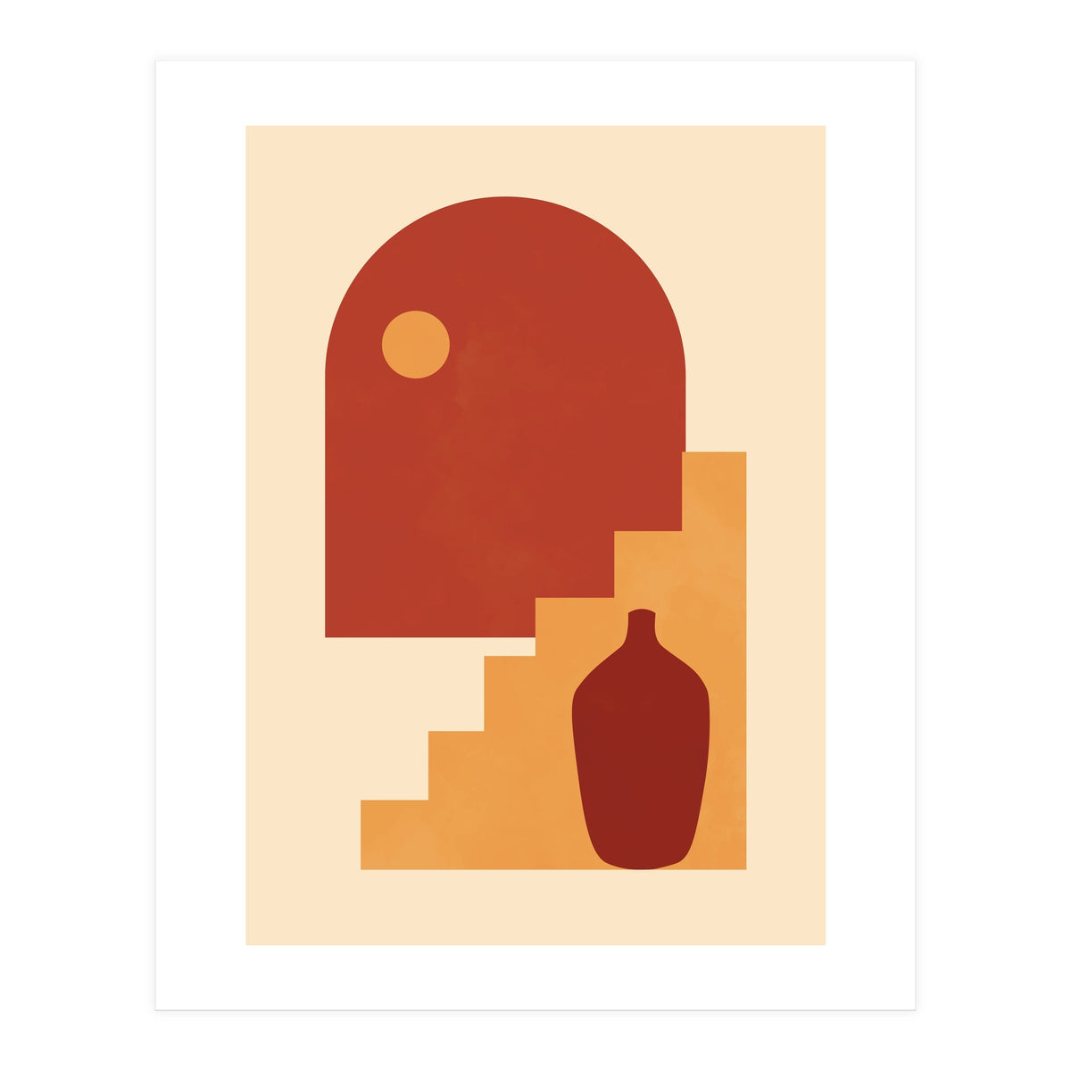 Geometric Print Mid Century Modern (Print Only)