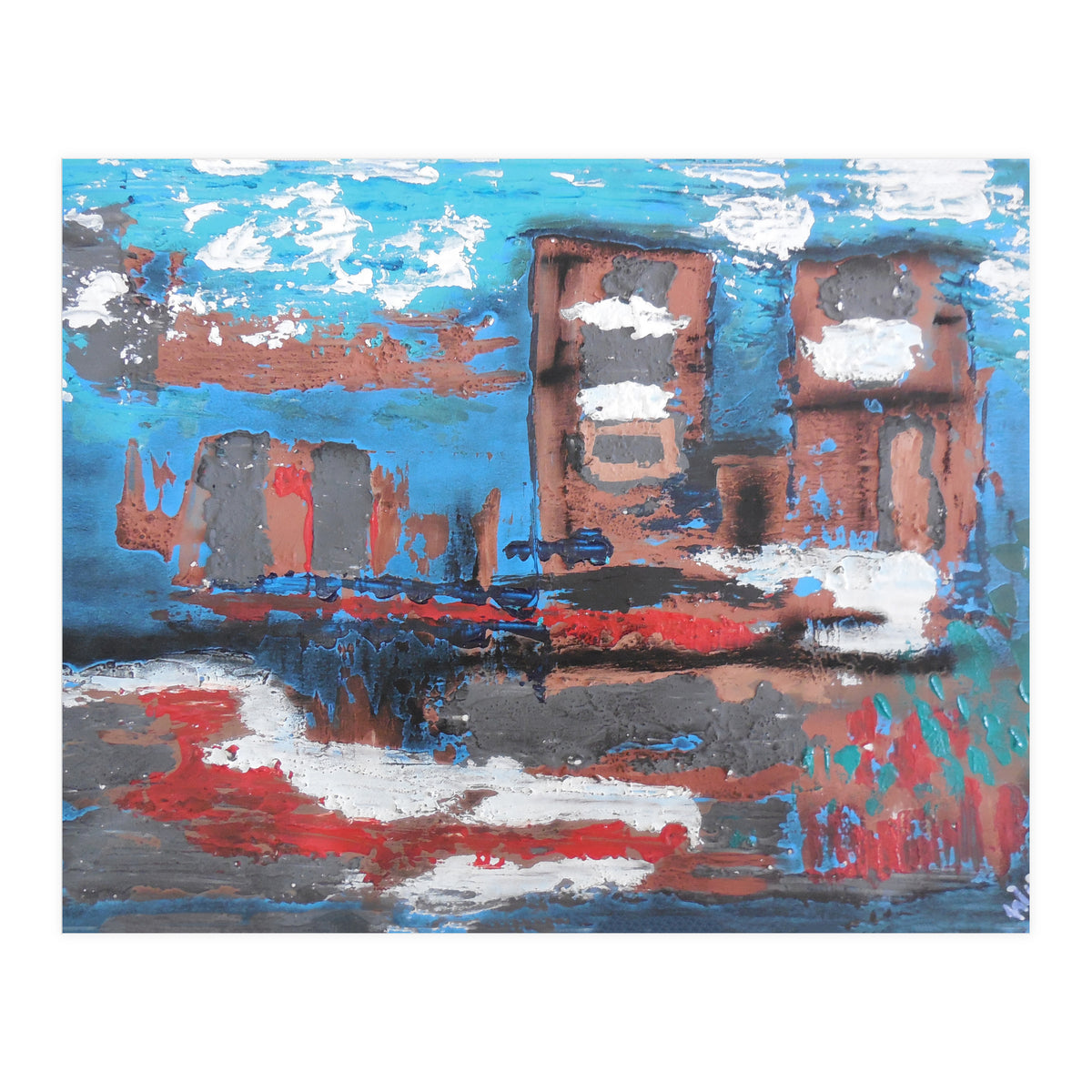 Abstraction 9 Home Calling (Print Only)