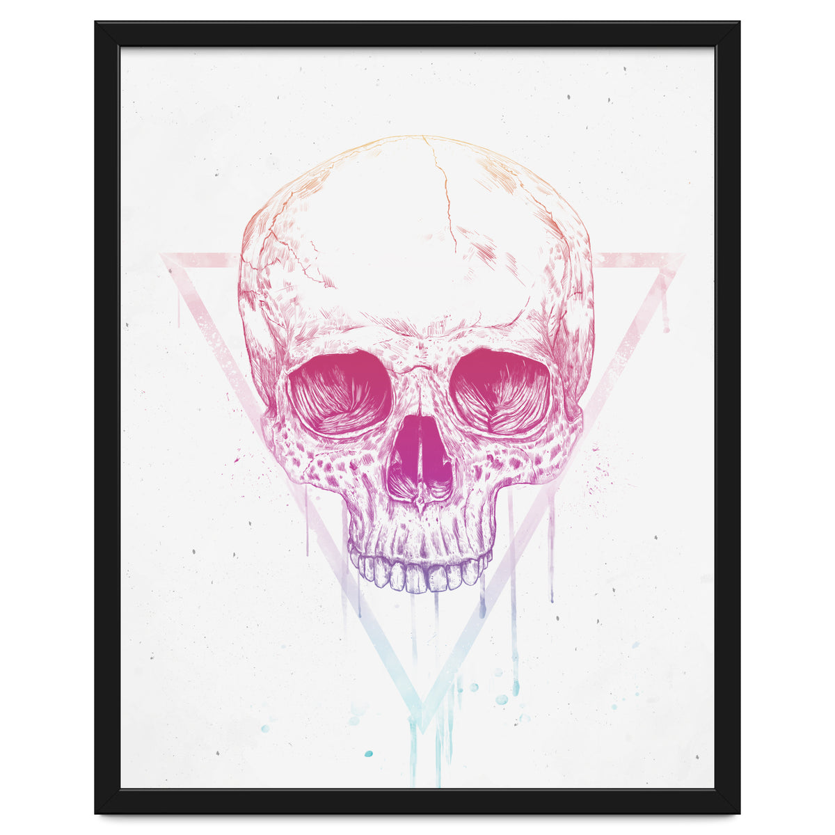Skull In Triangle